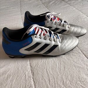 Adidas Copa FG Soccer Cleats Men 9 Silver Blue